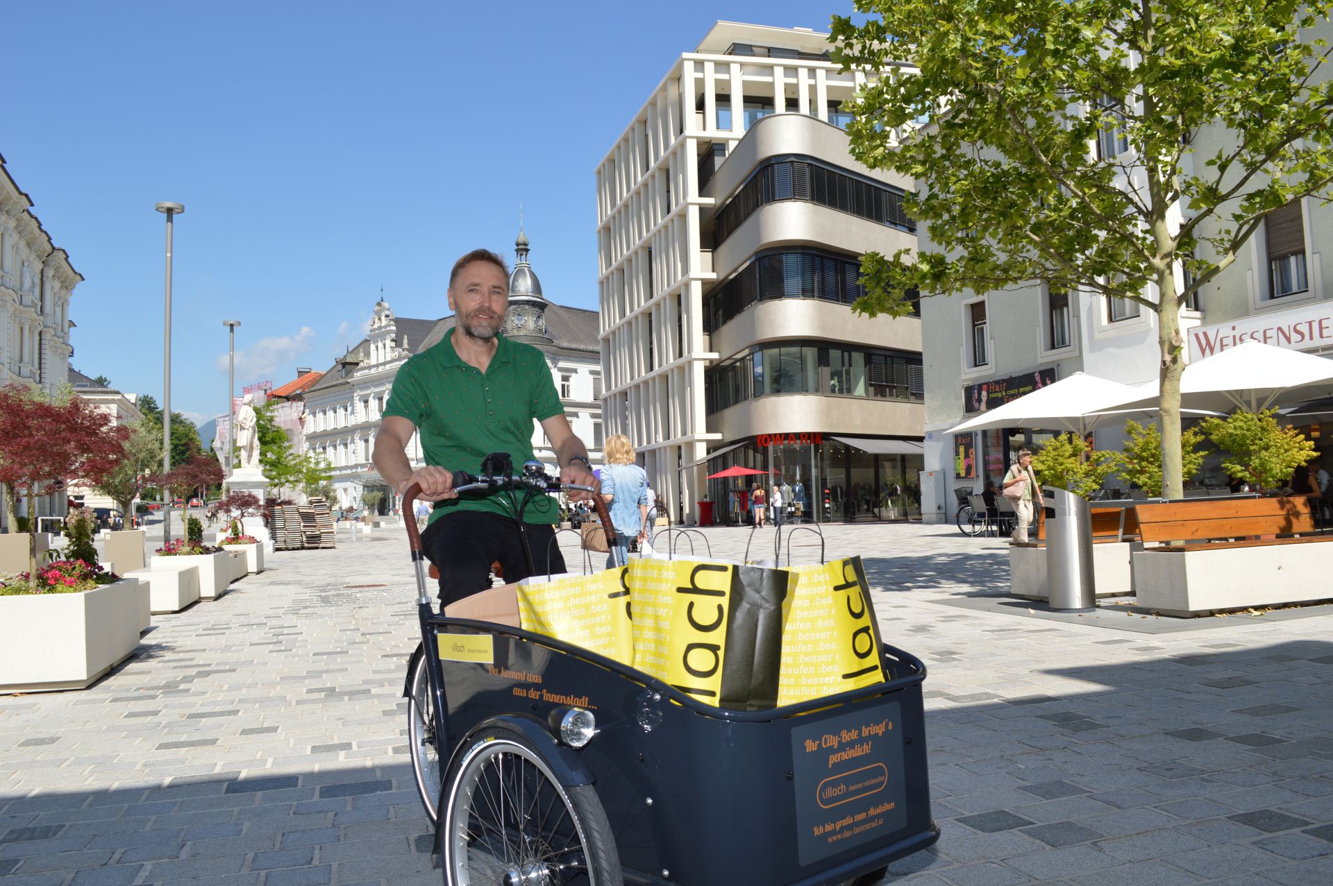 City-Bote für die Villacher Innenstadt