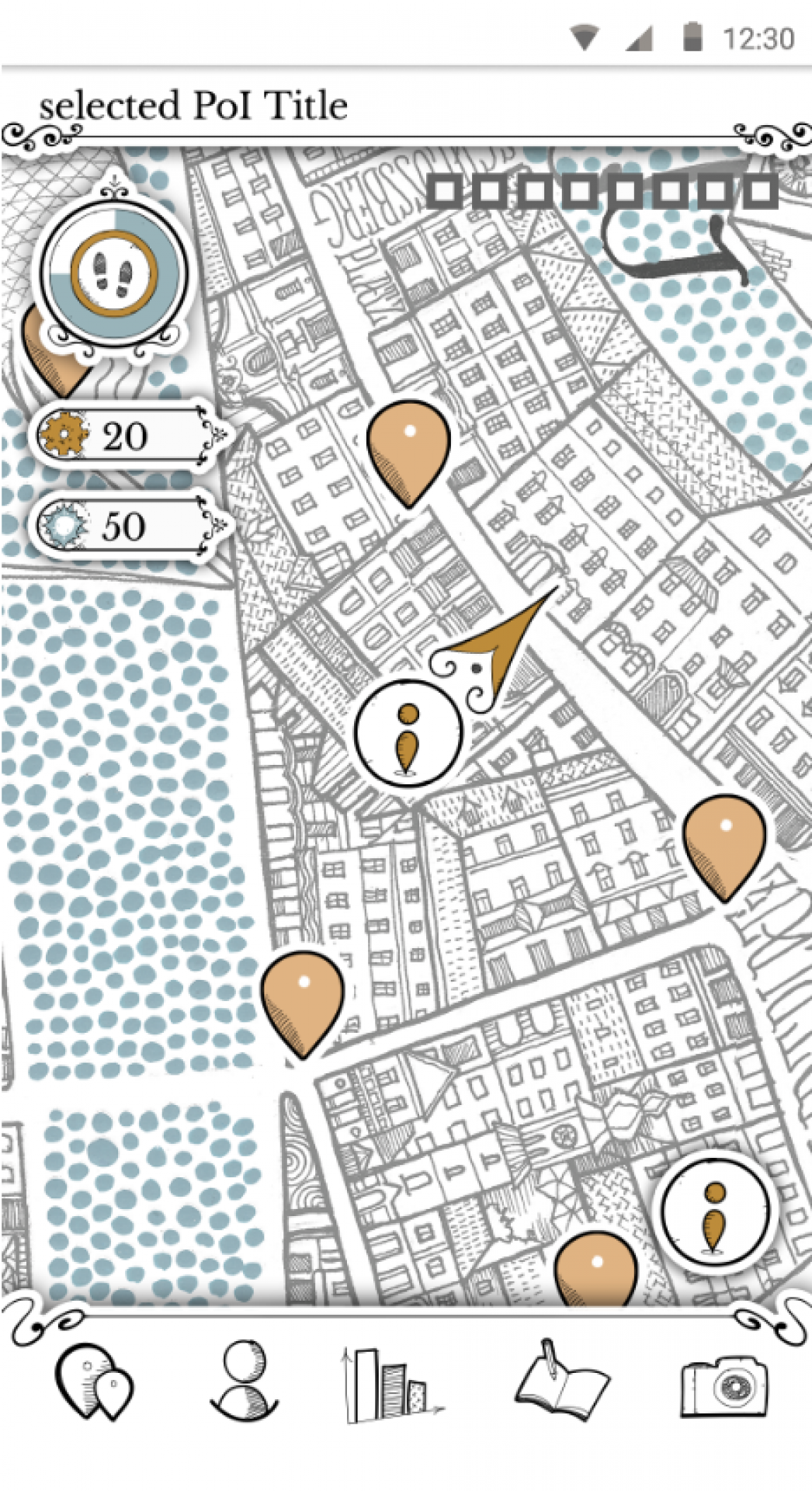 Walk Your City - Forcierung des Fußgängerverkehrs in Städten anhand verhaltensbasierter und spielerischer Nudges