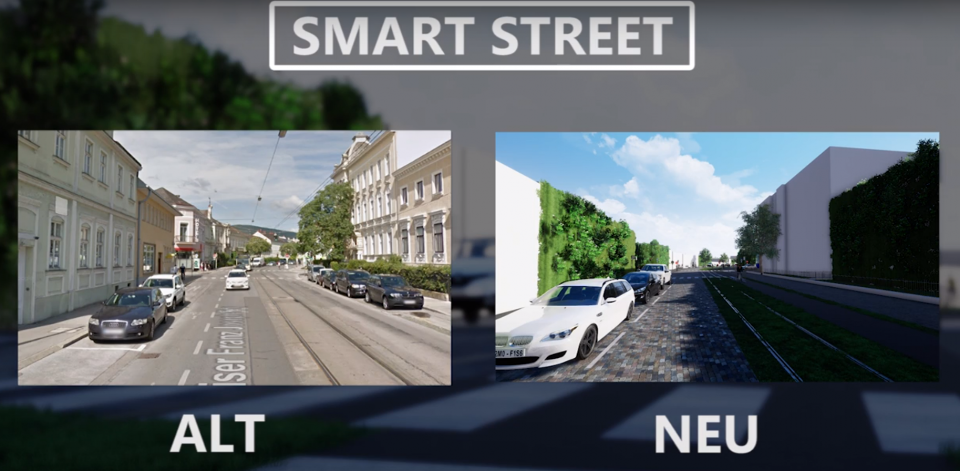 Smart Street-Nachhaltige Umgestaltung des Kaiser Franz Josef Ringes in Baden