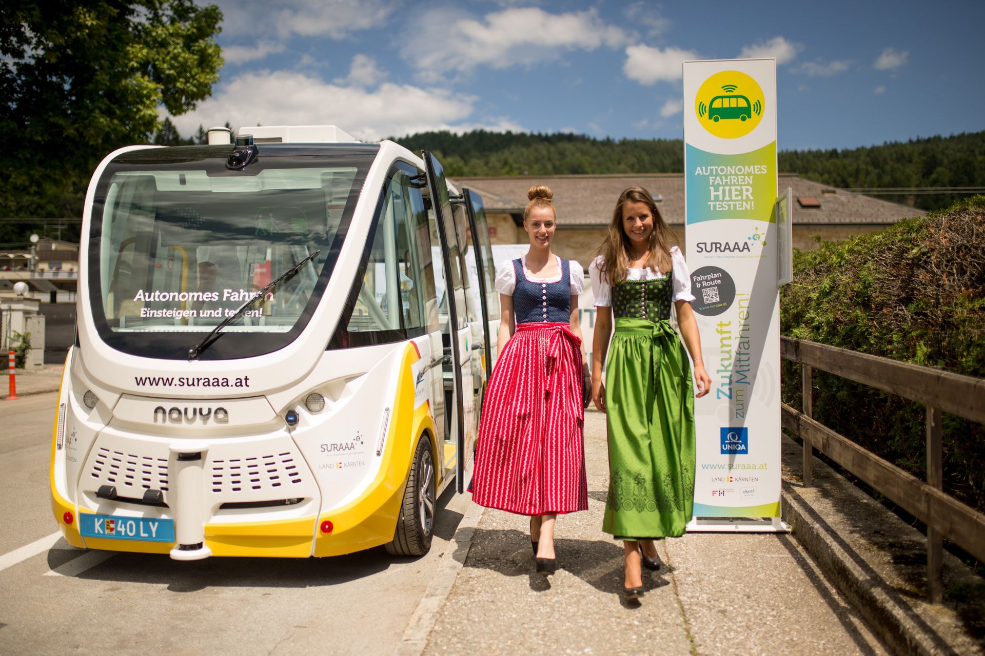SURAAA: Zukunft zum Mitfahren - täglicher Pilotbetrieb automatisiertes Fahren 