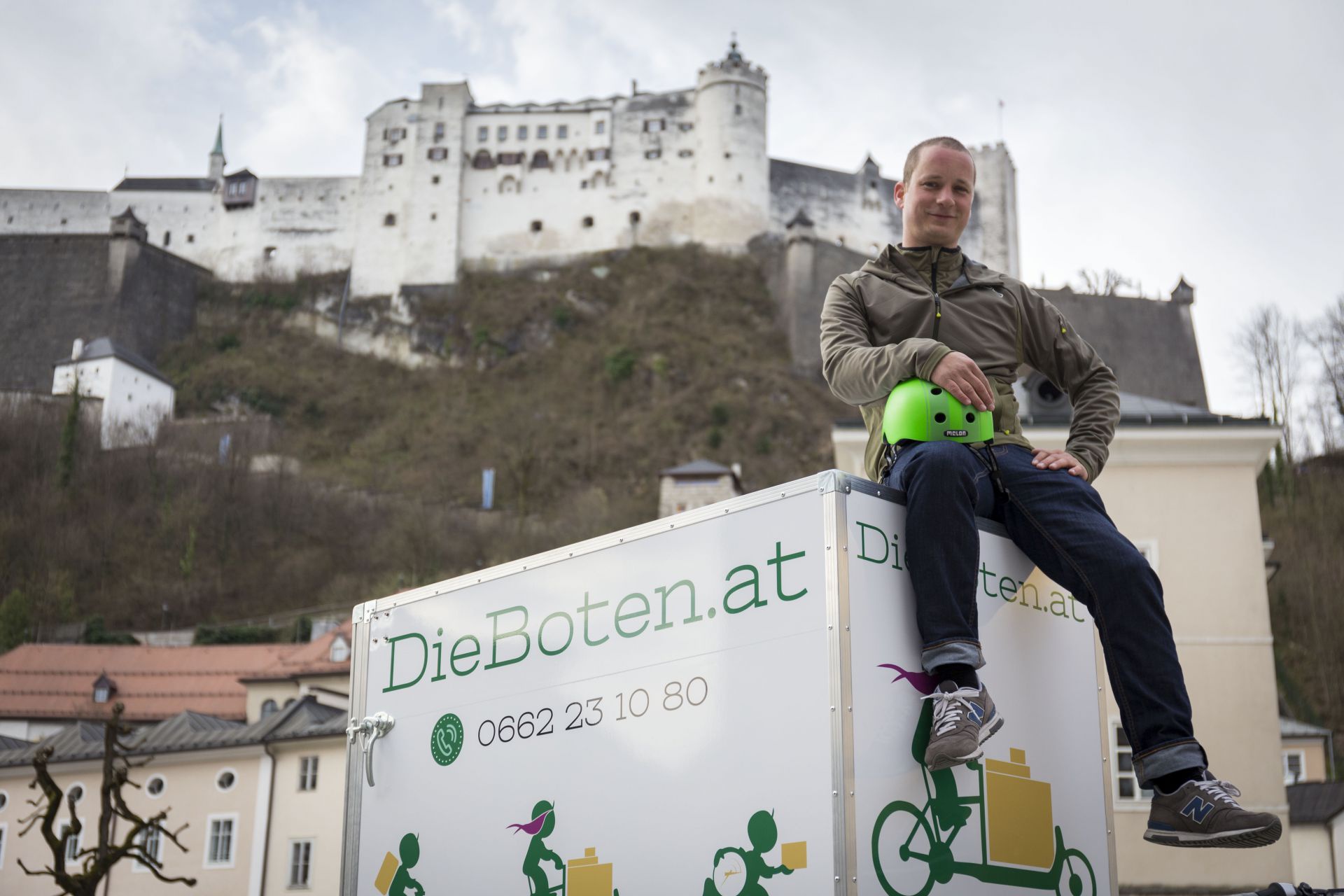 DieBoten.at lokale CO2 neutrale Logistik in Salzburg