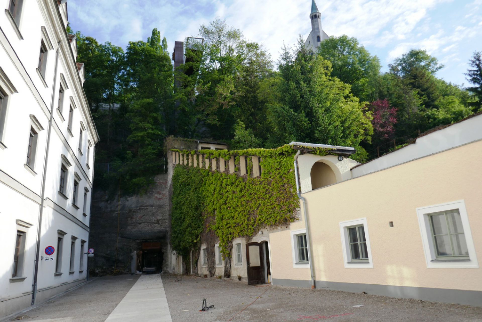Panoramalift Tabor in Steyr samt Umfeld