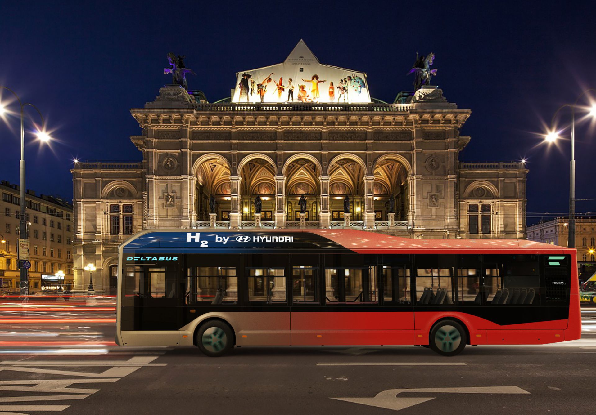 Wasserstoff Busse im ÖPNV