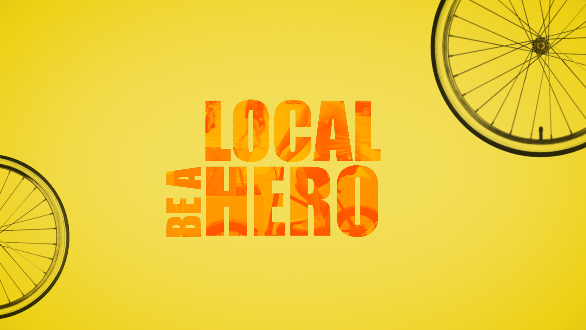 Be a local hero Lastenrad-Filmkampagne