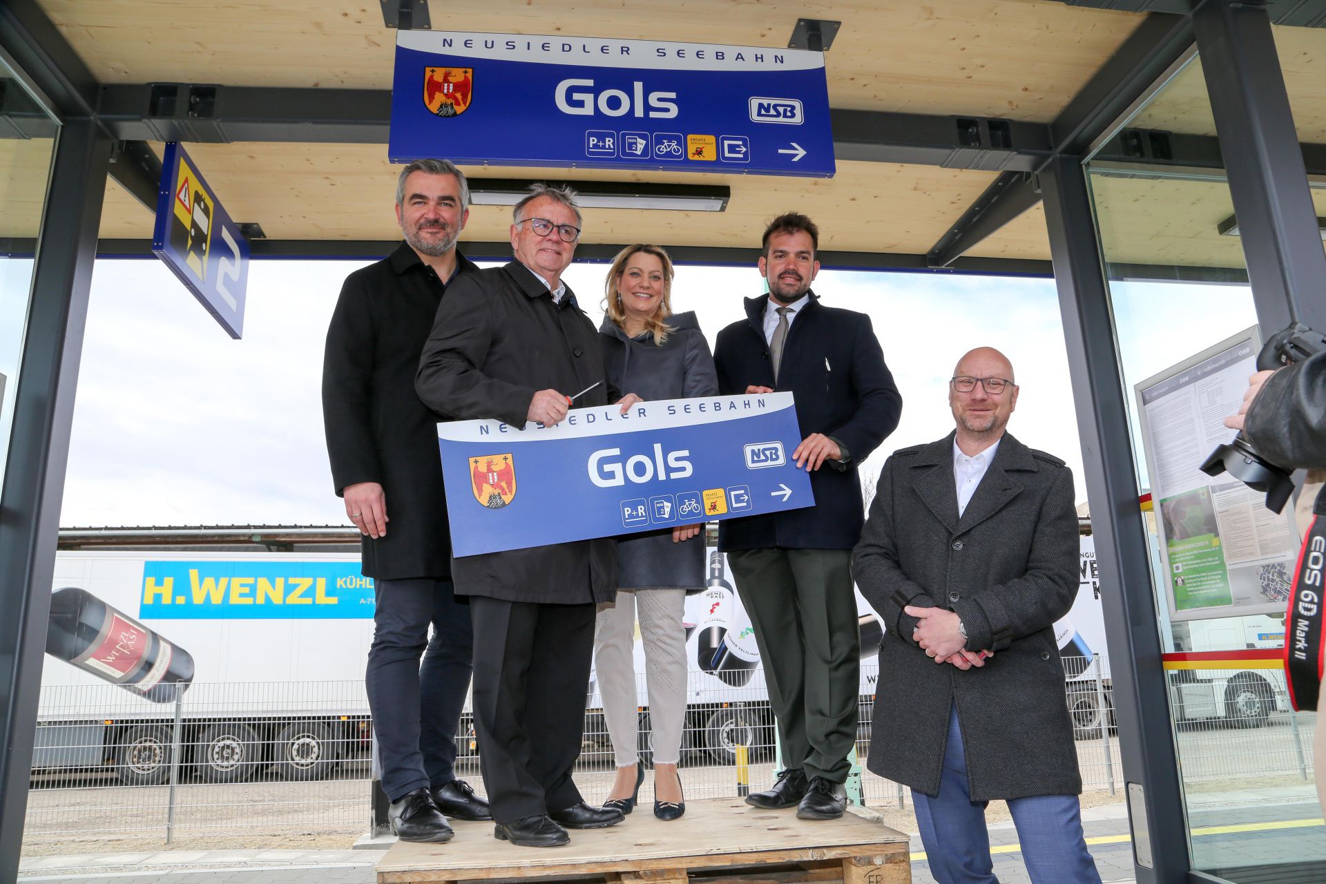 Ausbau Bahnhof Gols - NSB Halbstundentakt 