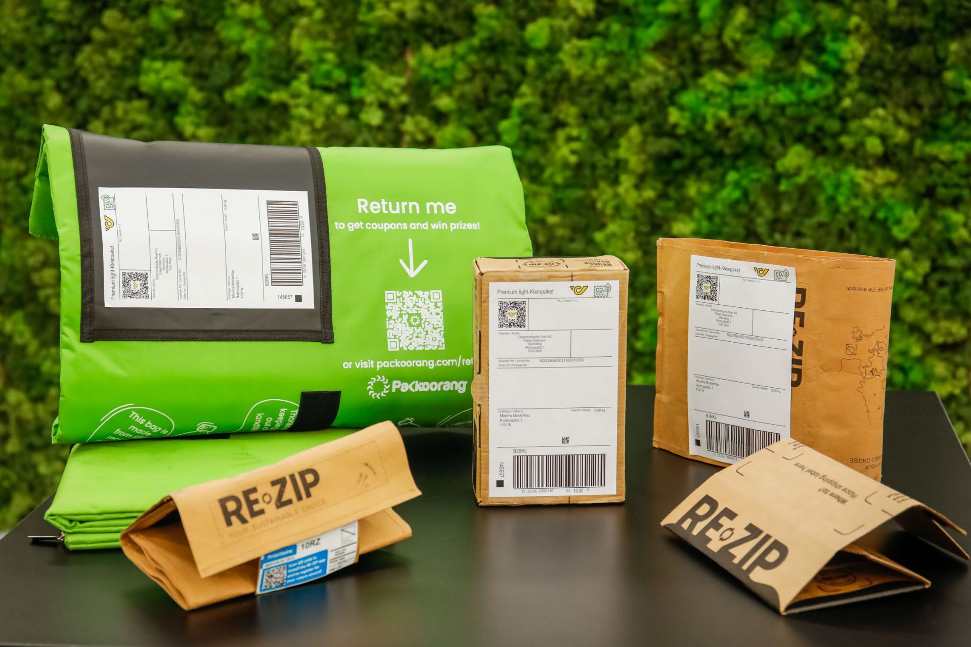 GreenPack - Wiederverwendbare Verpackungen