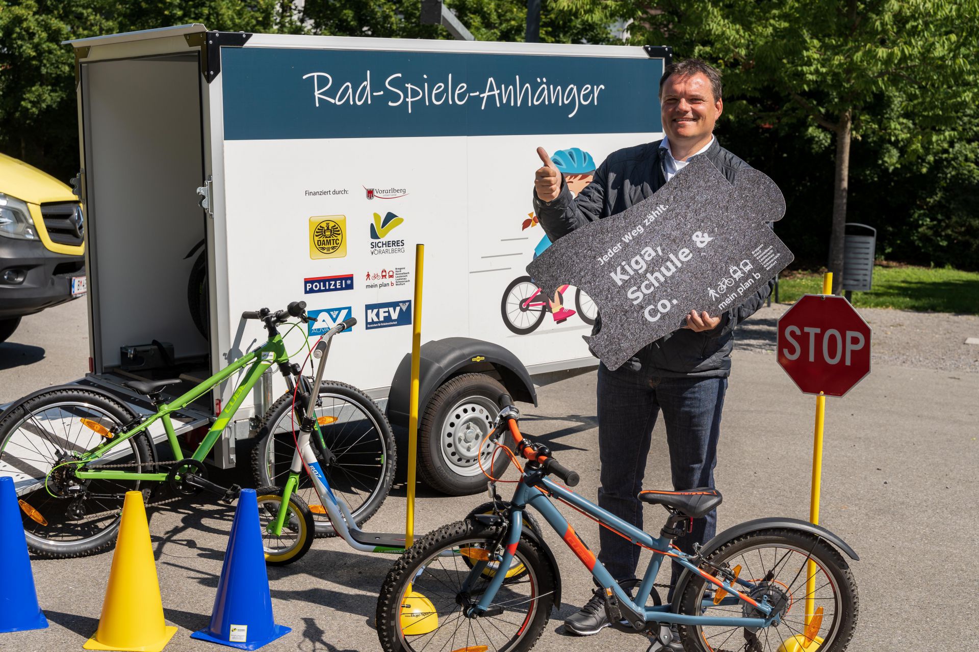 plan b: Nachhaltige Mobilität in Kindergarten, Schule & Co.