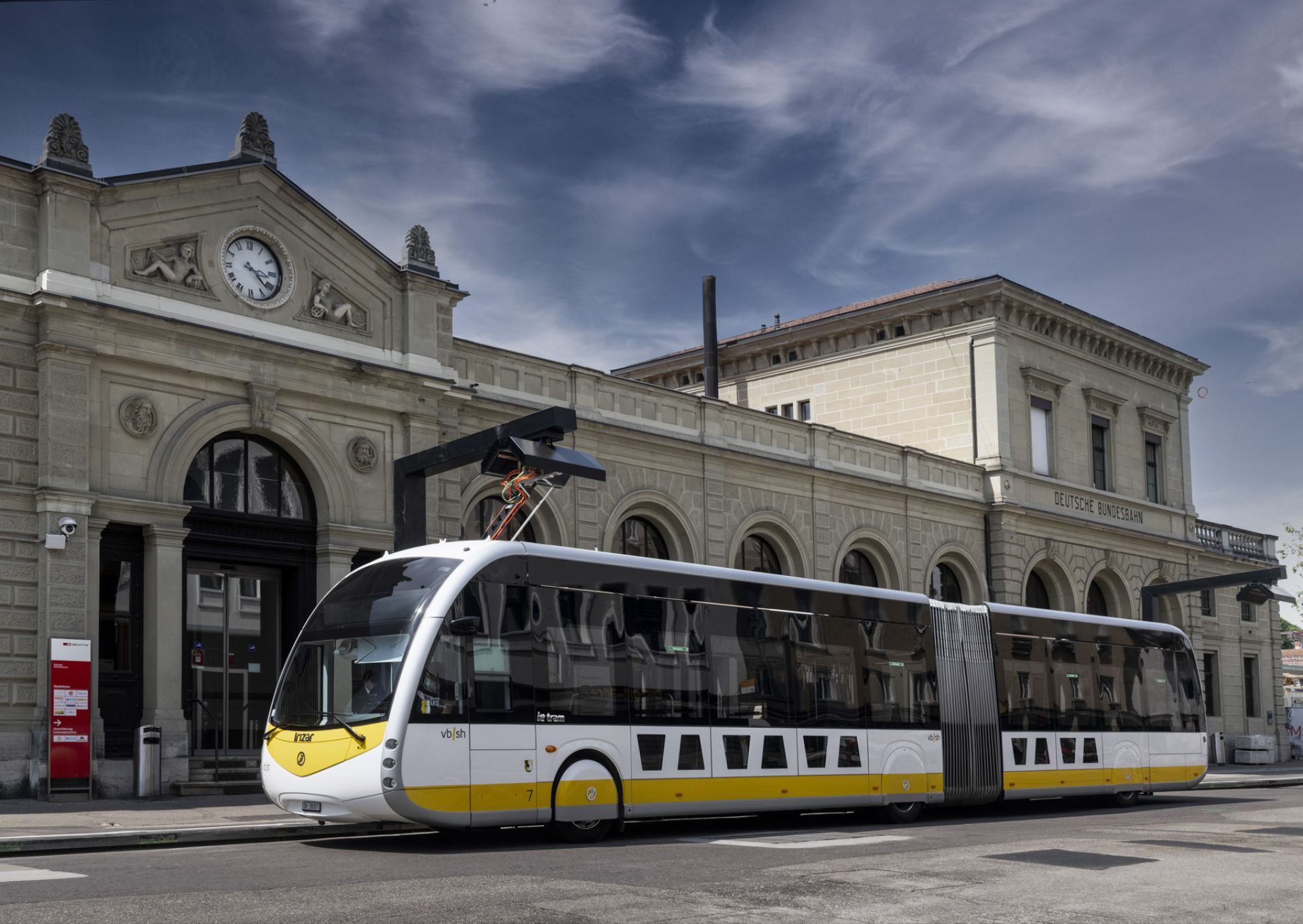 Komplette Dekarbonisierung des öffentlichen Busverkehrs in der Stadt Schaffhausen dank Umstellung auf Elektrobusse bis 2027