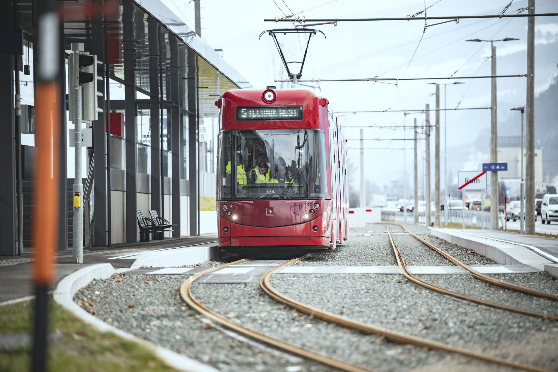 Tram/Regionalbahn - Mobilitätsdrehscheibe Rum