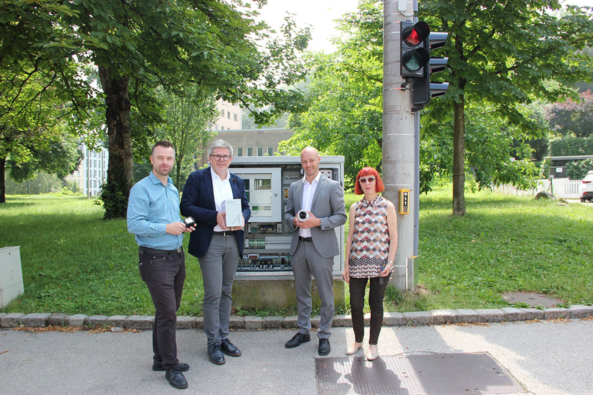 KI-Ampel Linz (Blinden- und Gehörlosenzentrum)