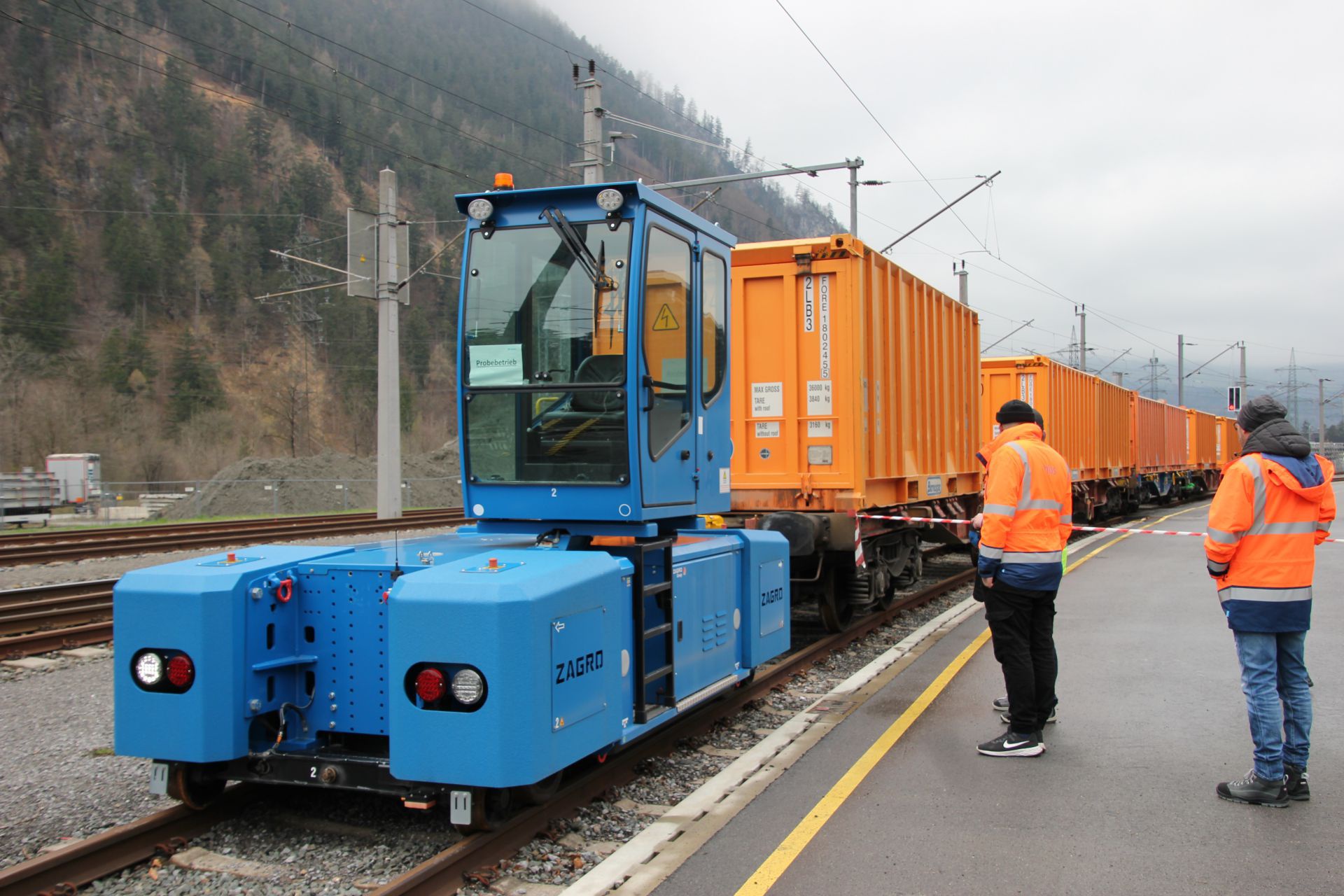 Anschlussbahn Zementwerk Lorüns