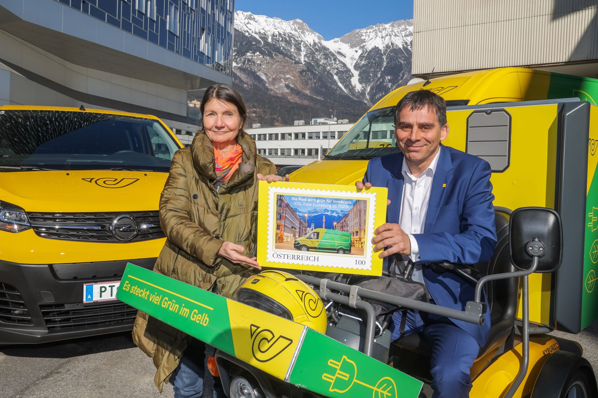 Emissionsfreie Post-Zustellung in Landeshauptstädten