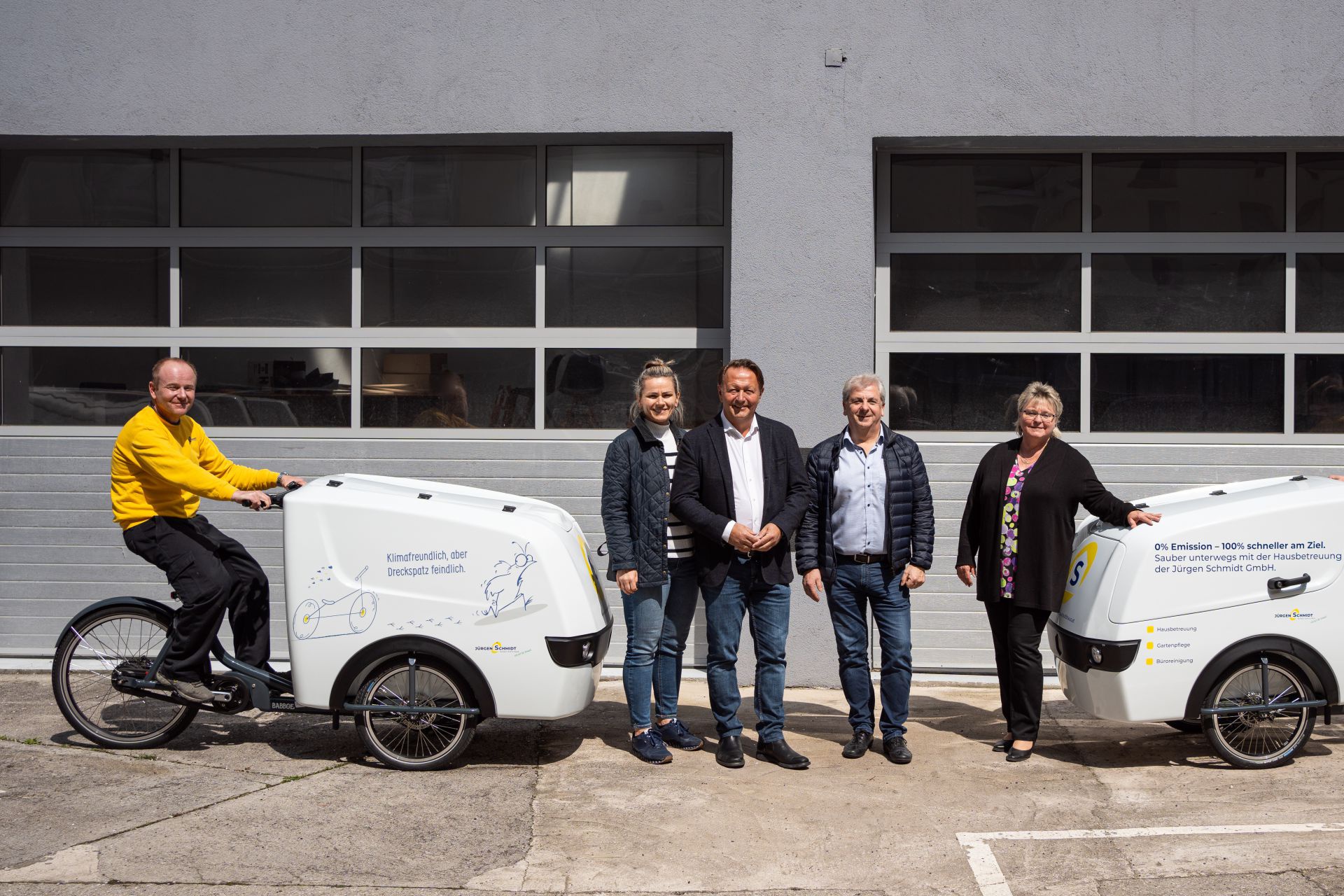 Jürgen Schmidt GmbH schaut auf's Haus und auf die Umwelt!
