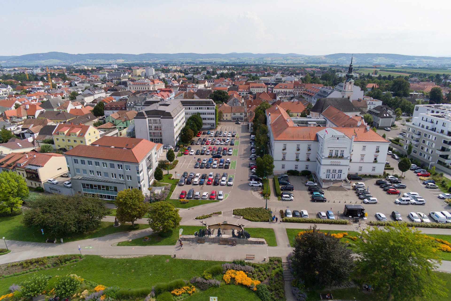 Umgestaltung & Entsiegelung Nibelungenplatz Tulln