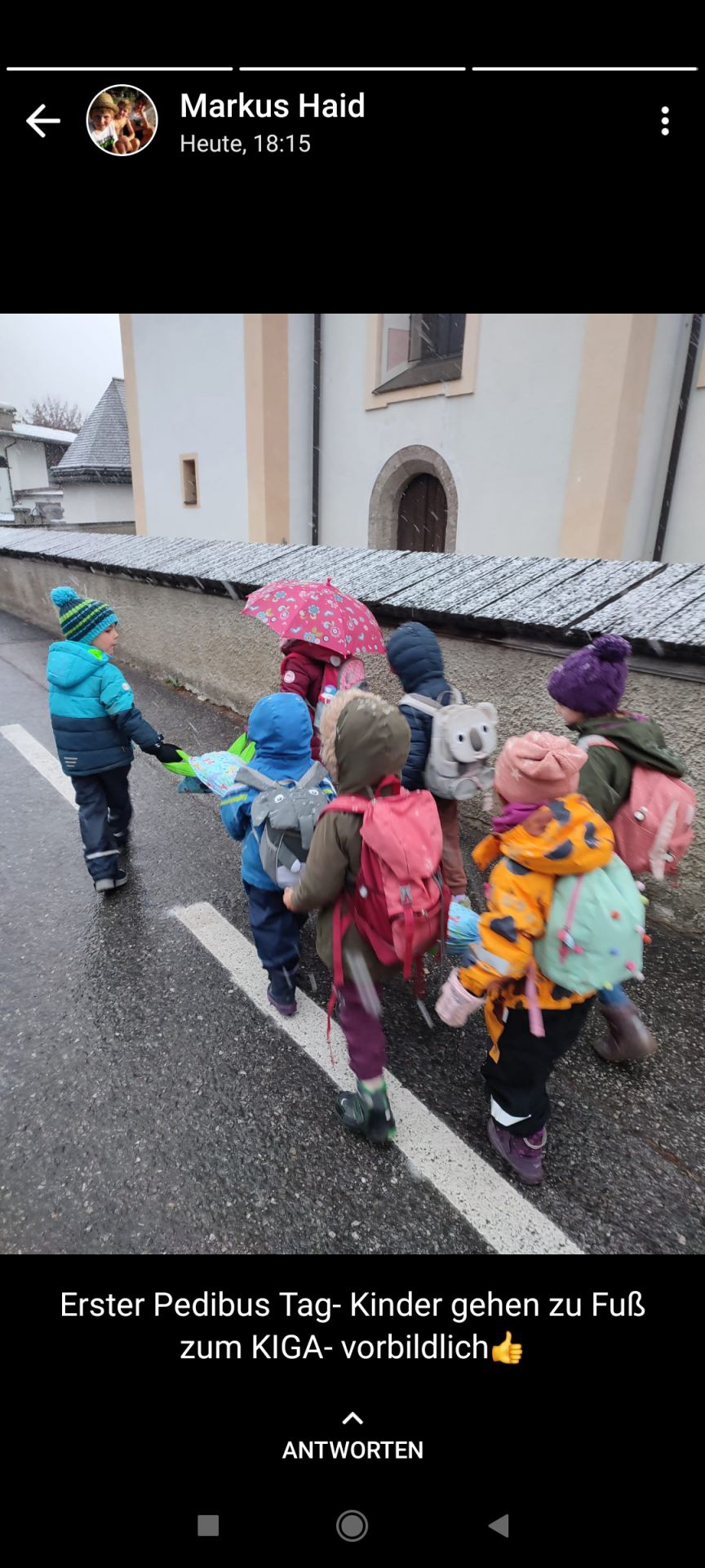 Pedibus Gemeinde Birgitz 