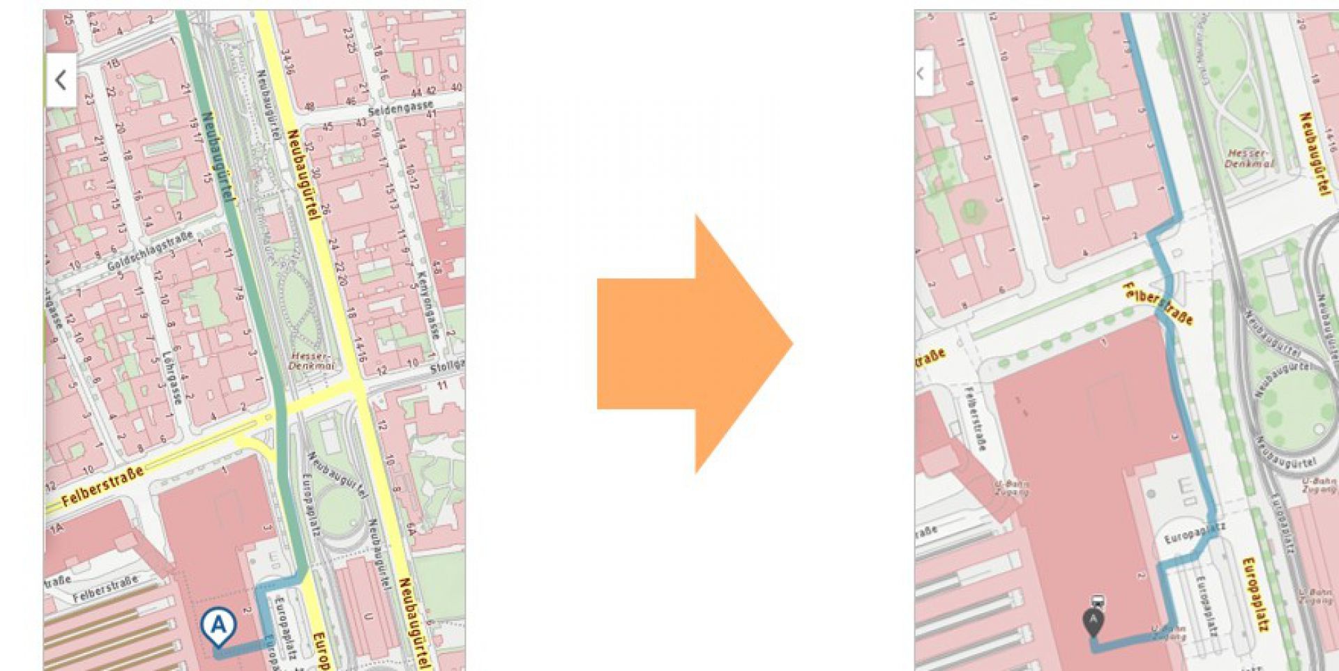 Nutzungsstreifengenaues Routing als neue Qualität für Fuß- und Radverkehr