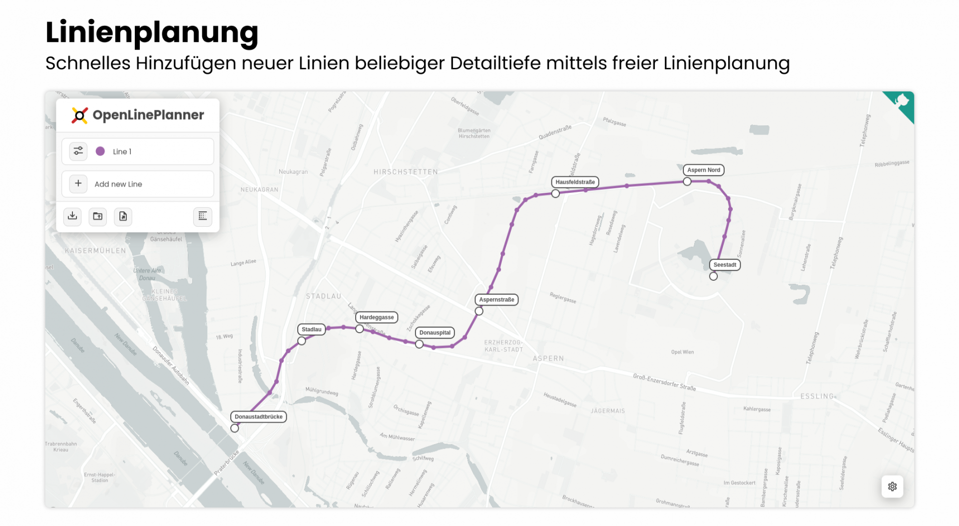 OpenLinePlanner - Das freie Planungstool für den öffentlichen Verkehr