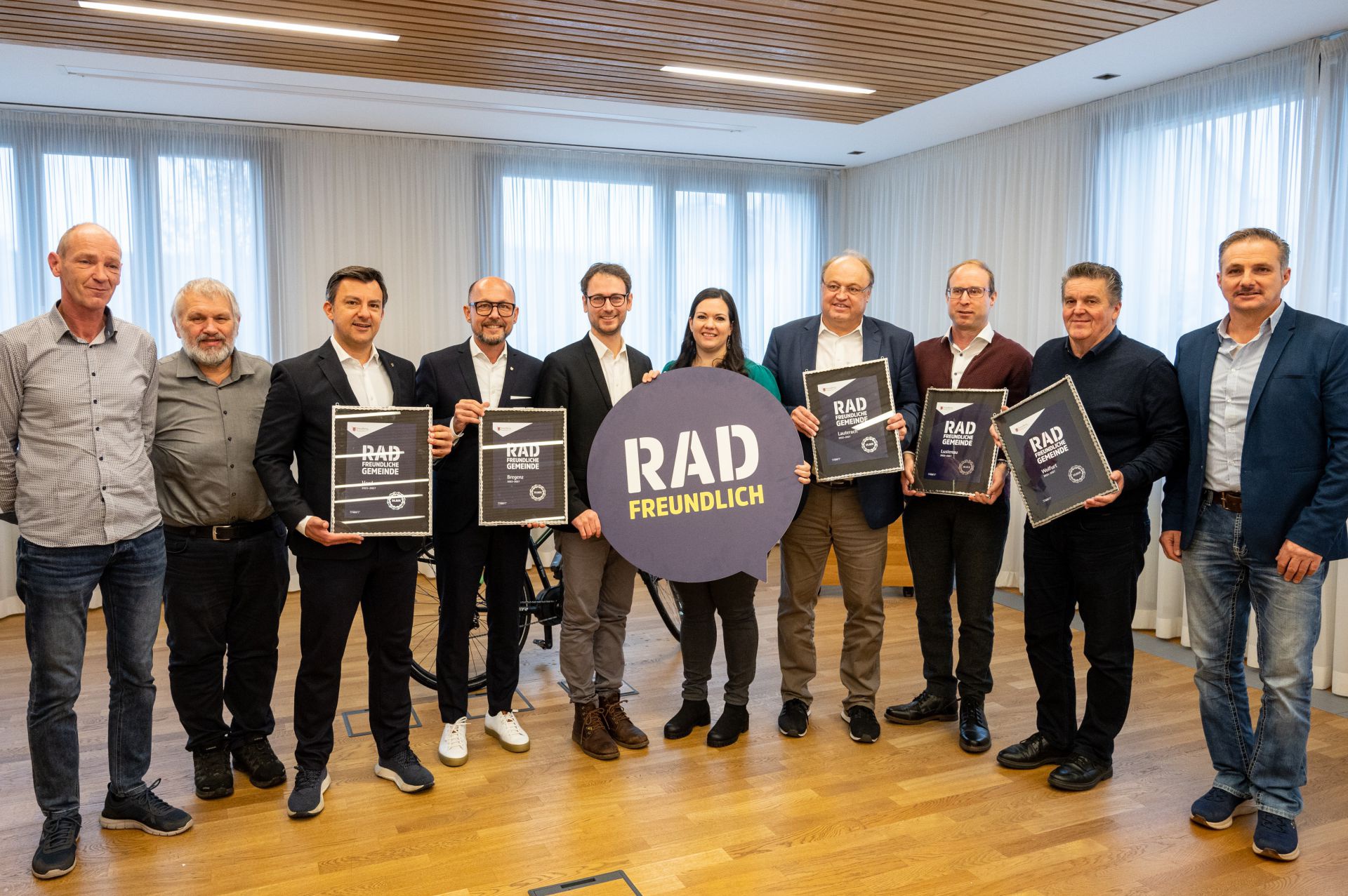 Radfreudliche Gemeinde Vorarlberg