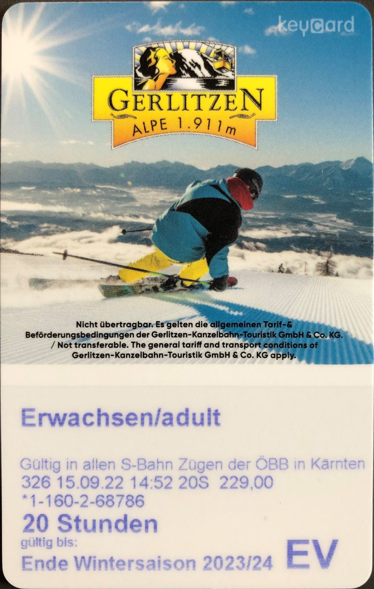Freie Fahrt mit Skicard - Im Cityjet zum Gerlitzen Skivergnügen