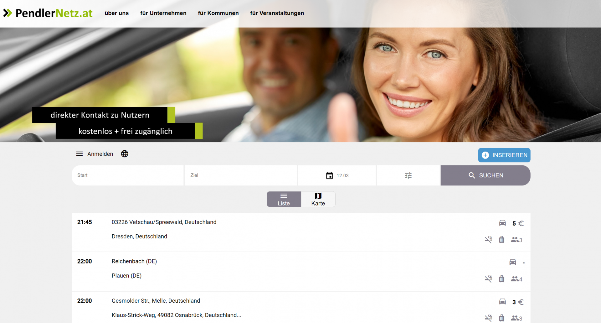 Pendlernetz Österreich