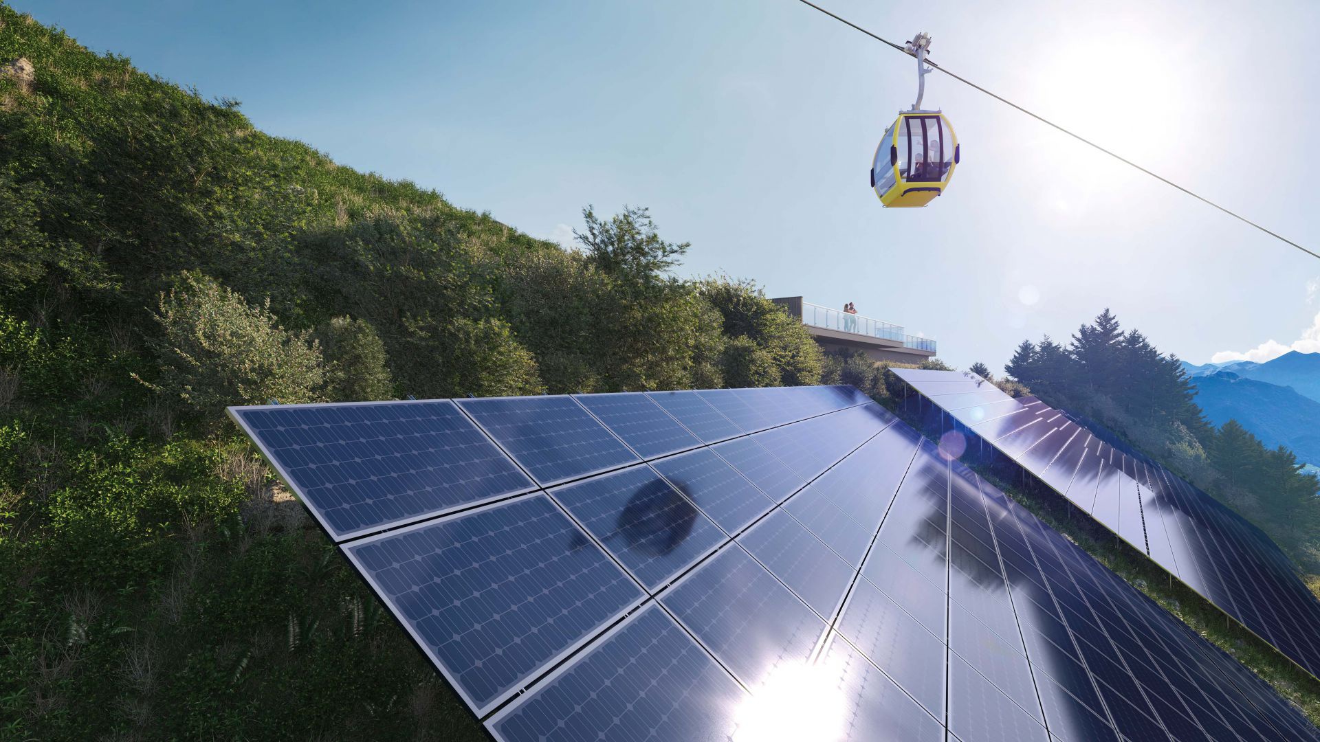Mit grüner Energie aufs Zwölferhorn