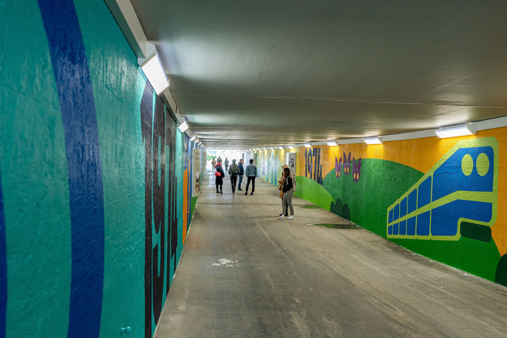 Neugestaltung Kästenbaumtunnel Oberlaa