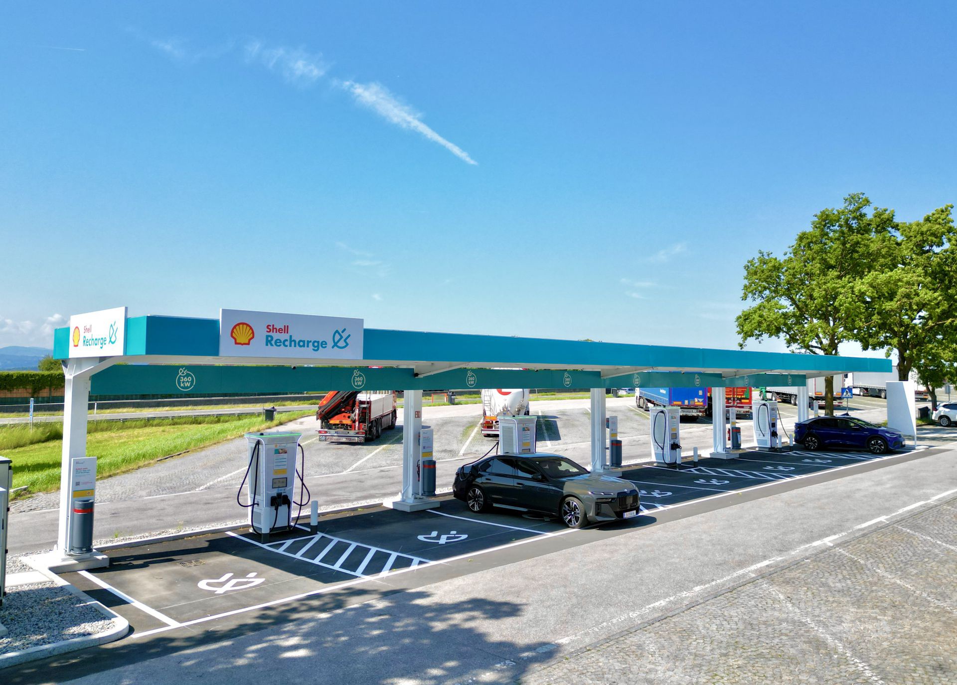 Shell Recharge Ultraschnellladenetz