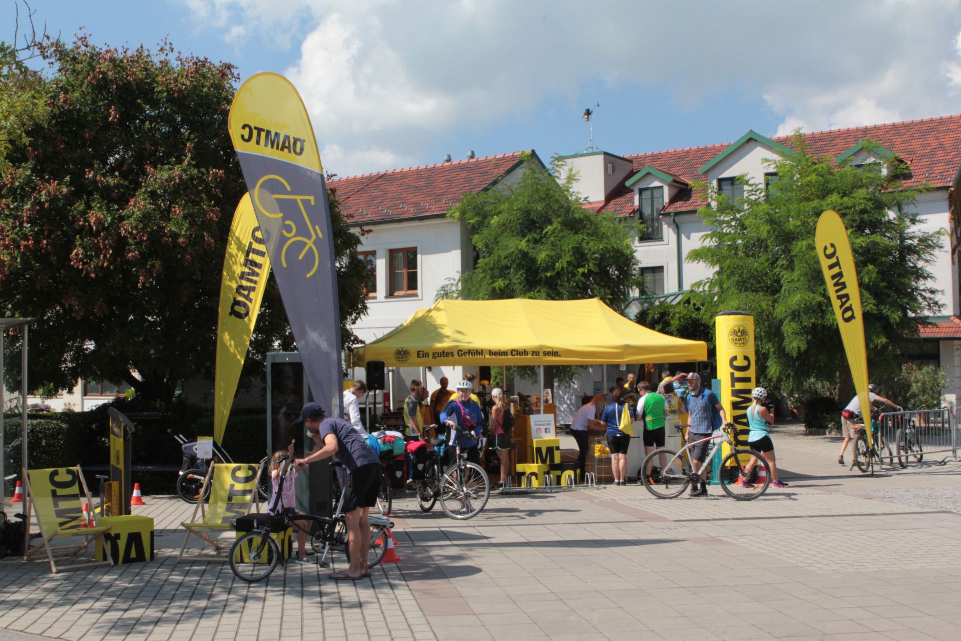 ÖAMTC PopUp Fahrrad-Stützpunkt Tour