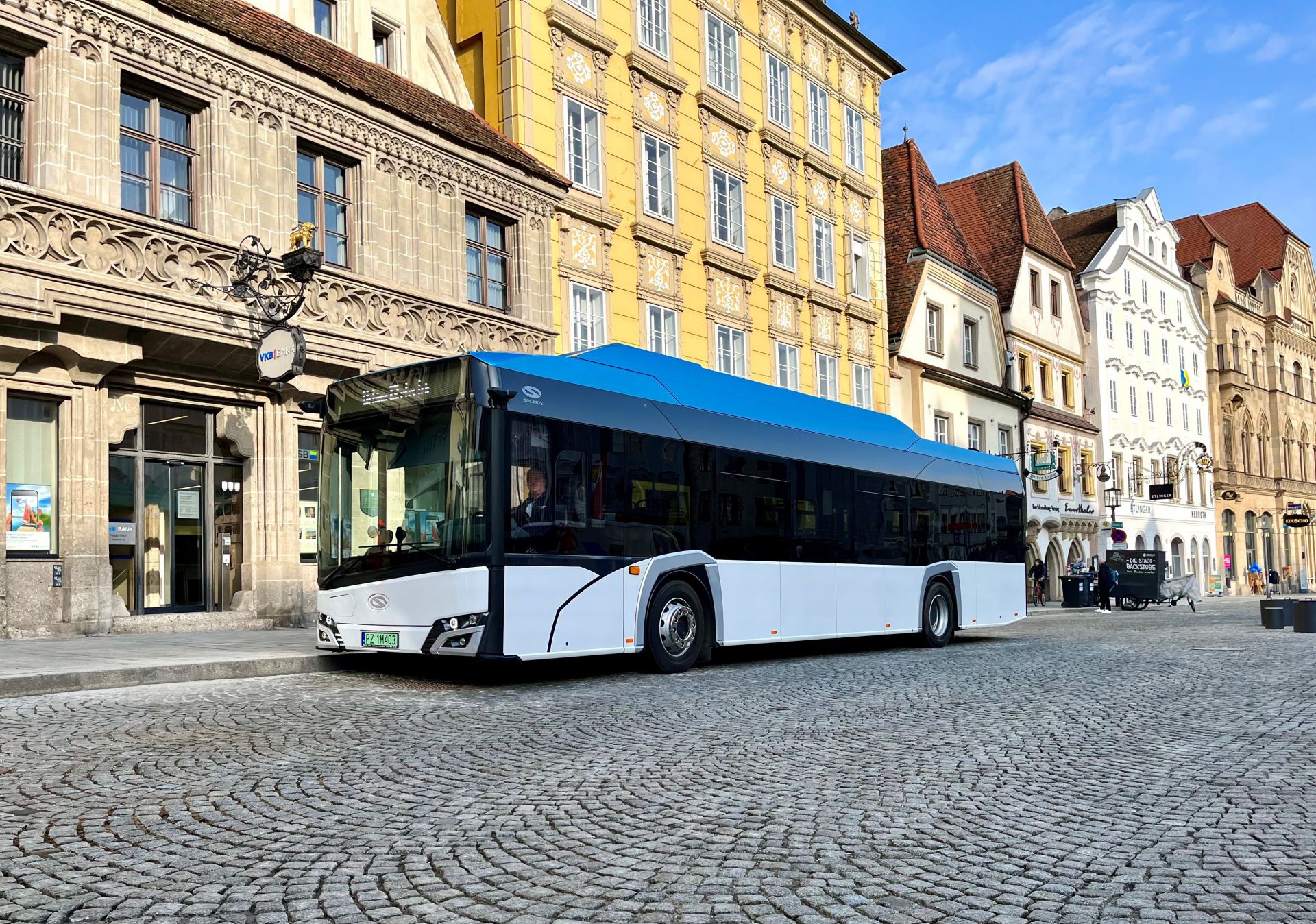 Emissionsfreie E-Busse für Steyr