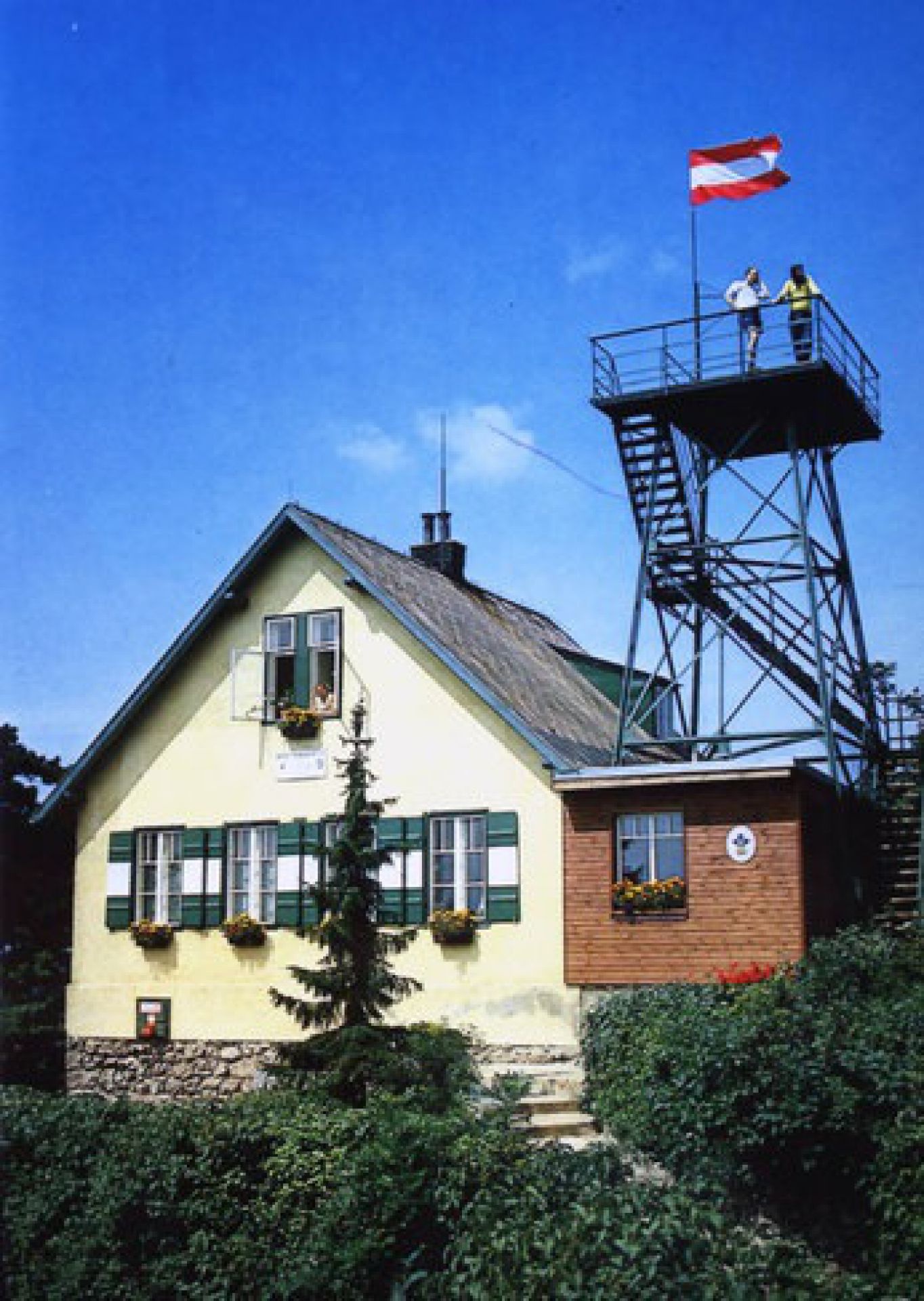 Seilbahn für die Proksch-Hütte