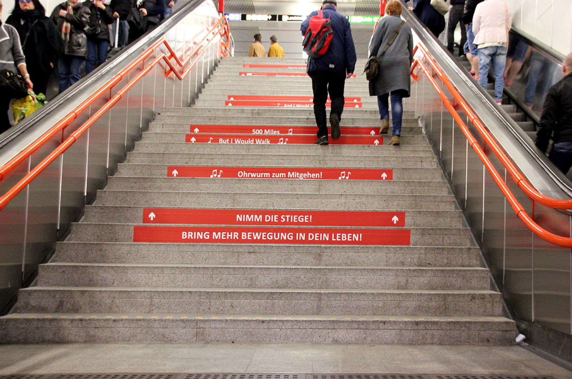 Stairmotivation - Ohrwurm zum Mitgehen