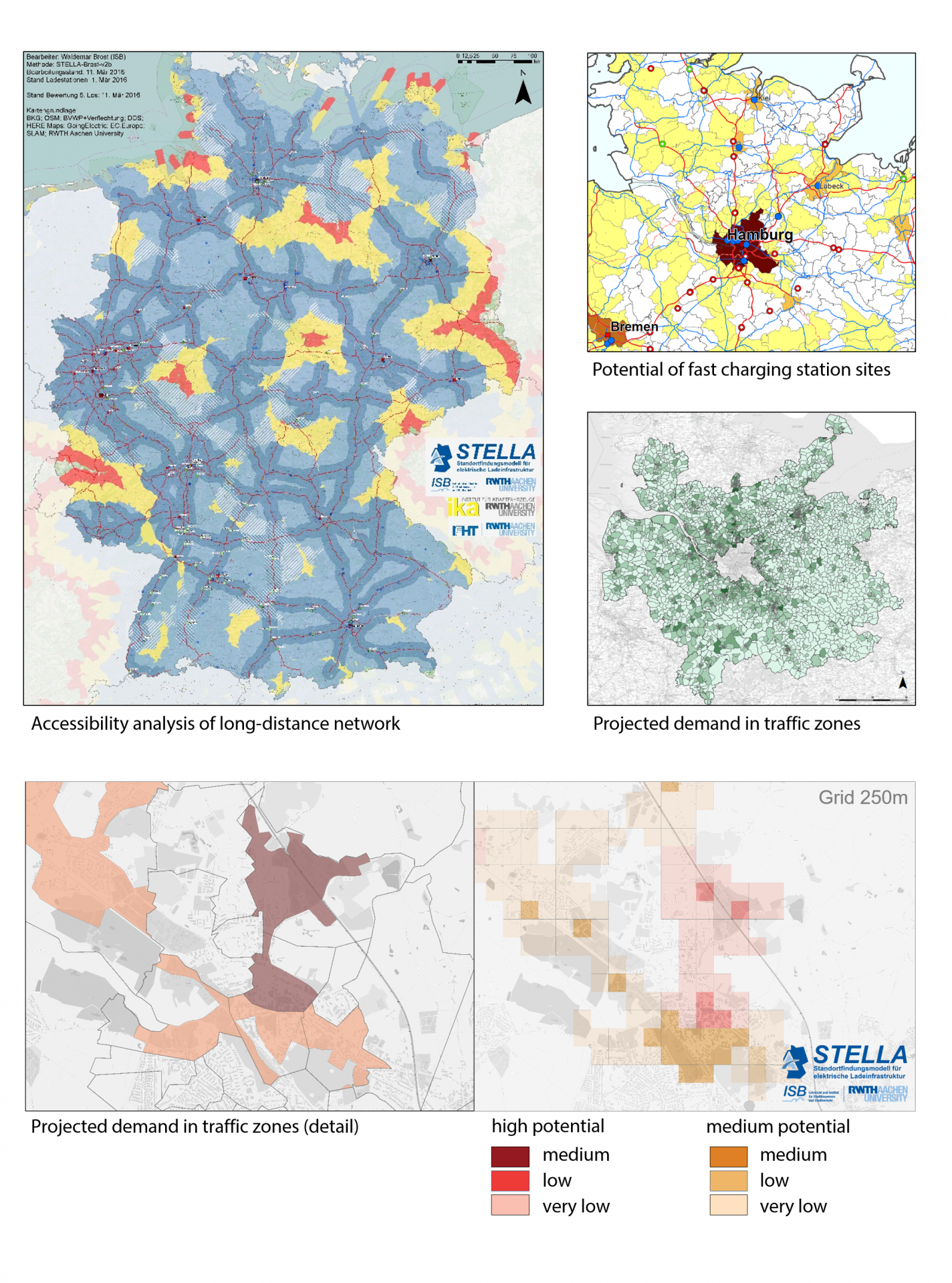 STELLA - Standortfindungsmodell für elektrische Ladeinfrastruktur