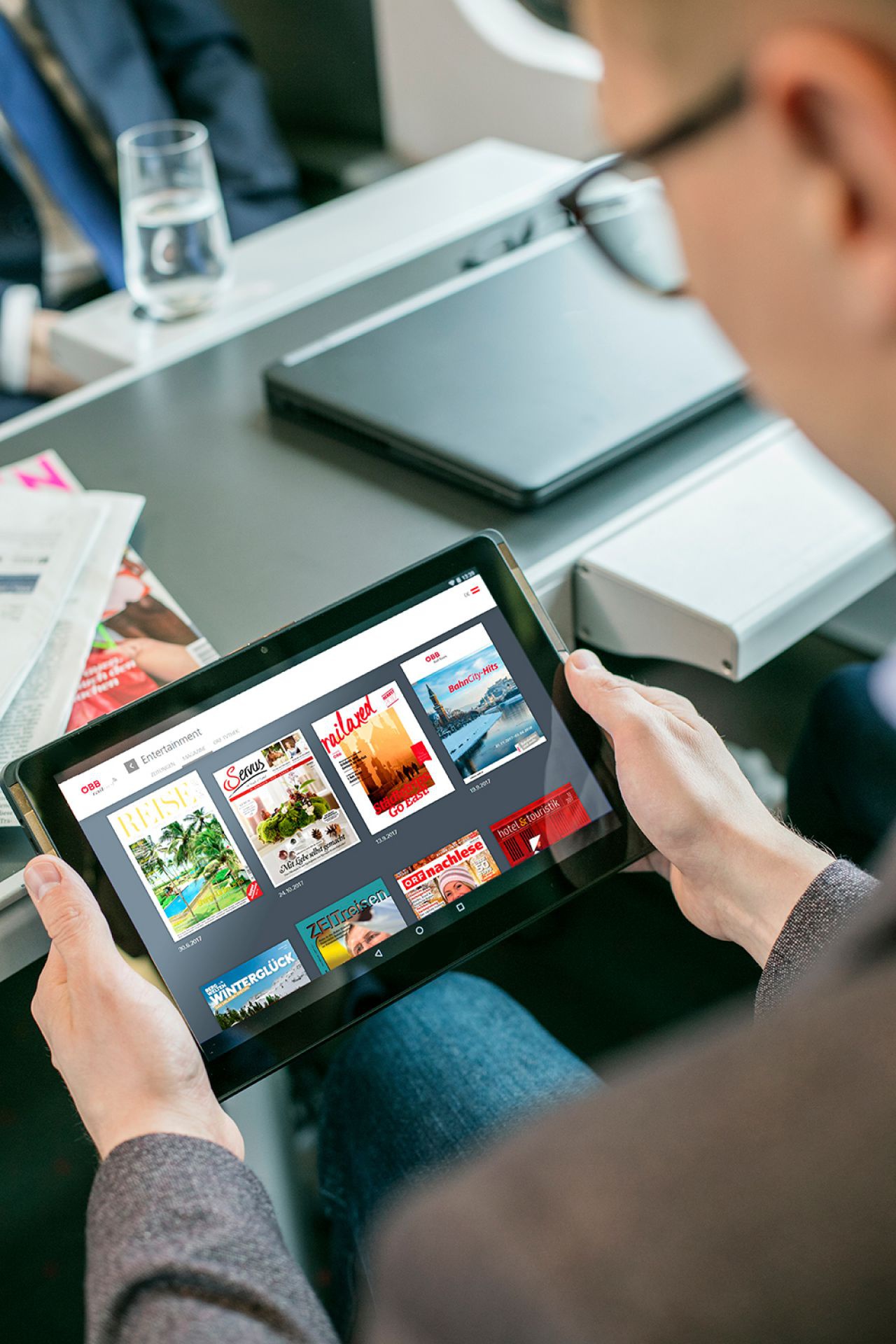 ÖBB Railnet - Das onboard Portal mit WLAN, Service & Infotainment 