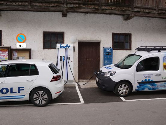erste Schnellladestation Osttirol's für E-Autos