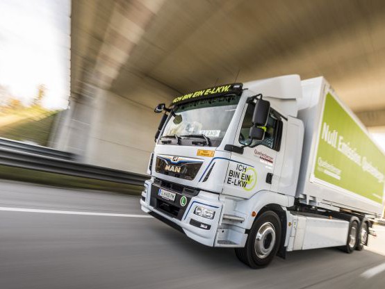 MEGAWATT Logistics - Umstellung von Diesel-LKW-Flotten auf elektrischen Antrieb.
