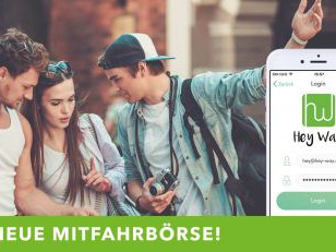 Hey Way - Österreichs neue Mitfahrbörse