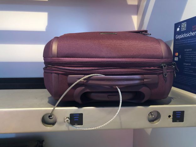 Gepäcksicherung im ÖBB-Railjet