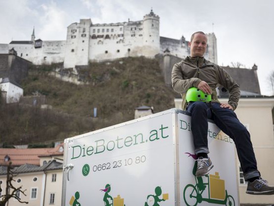 DieBoten.at lokale CO2 neutrale Logistik in Salzburg