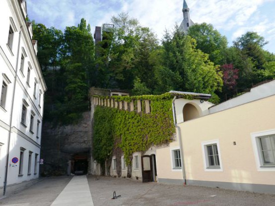 Panoramalift Tabor in Steyr samt Umfeld