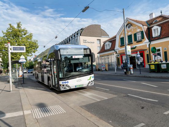 Pilotbetrieb Wasserstoffbus