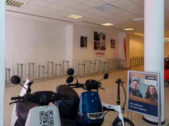 Pop-Up-Fahrradgarage St. Pölten