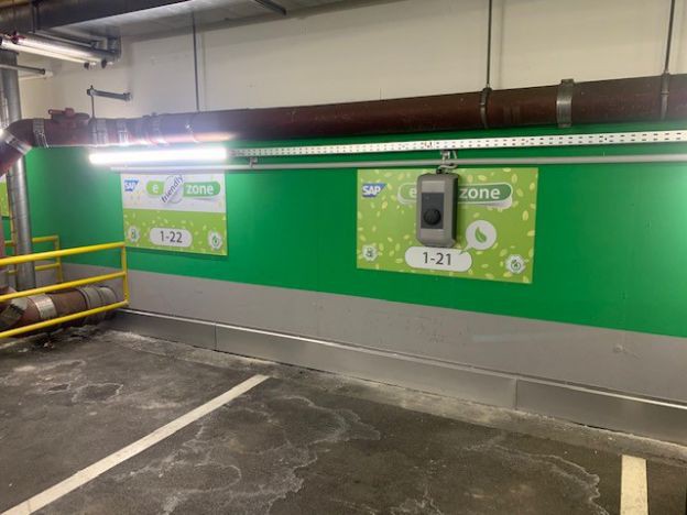 SAP Österreich: Über 30 Ladestationen für Elektroautos 