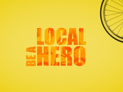 Be a local hero Lastenrad-Filmkampagne