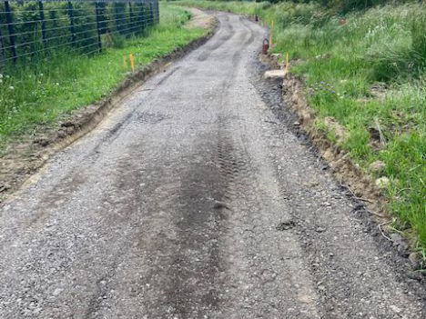 Lückenschluß Rad- und Fußweg am Rußbach in Obersdorf/Wolkersdorf