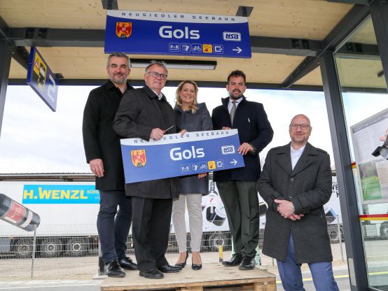 Ausbau Bahnhof Gols - NSB Halbstundentakt 