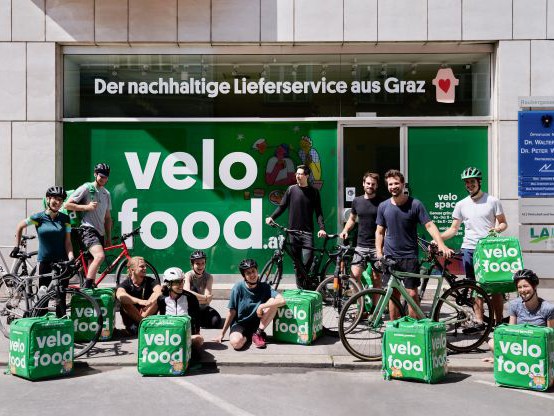 Velofood.at - der nachhaltige Lieferdienst in Graz