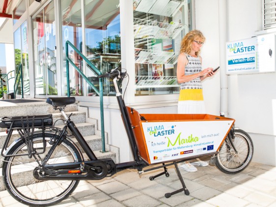 KlimaEntLaster - Transportrad-Sharing für Gemeinden mit Leitfaden & Verleihbox