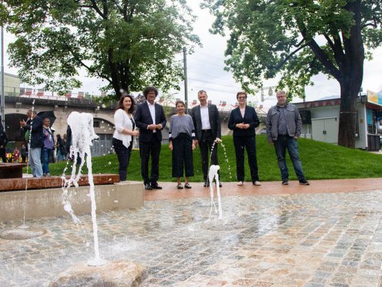 Foto Klimafitte Platzgestaltung Innsbruck