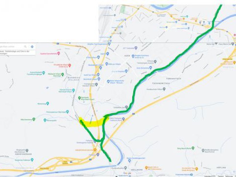 neue Güter- u S-Bahntrasse von Magdalen nach Fürnitz