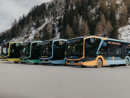 Christophorus E-Omnibusse Gletscherregion Zillertal / Hochgebirgs-Naturpark Zillertaler Alpen
